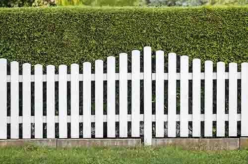 White Wood Fence — Ste. K  Santee, CA — Sam's Fencing