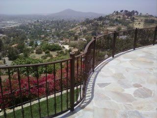 Wrought Iron Fence — Ste. K Santee, CA — Sam's Fencing Inc.
