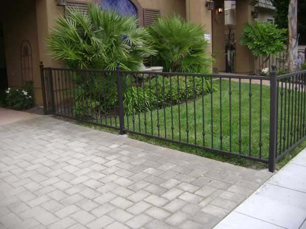 Small Garden with Fence — Ste. K Santee, CA — Sam's Fencing Inc.
