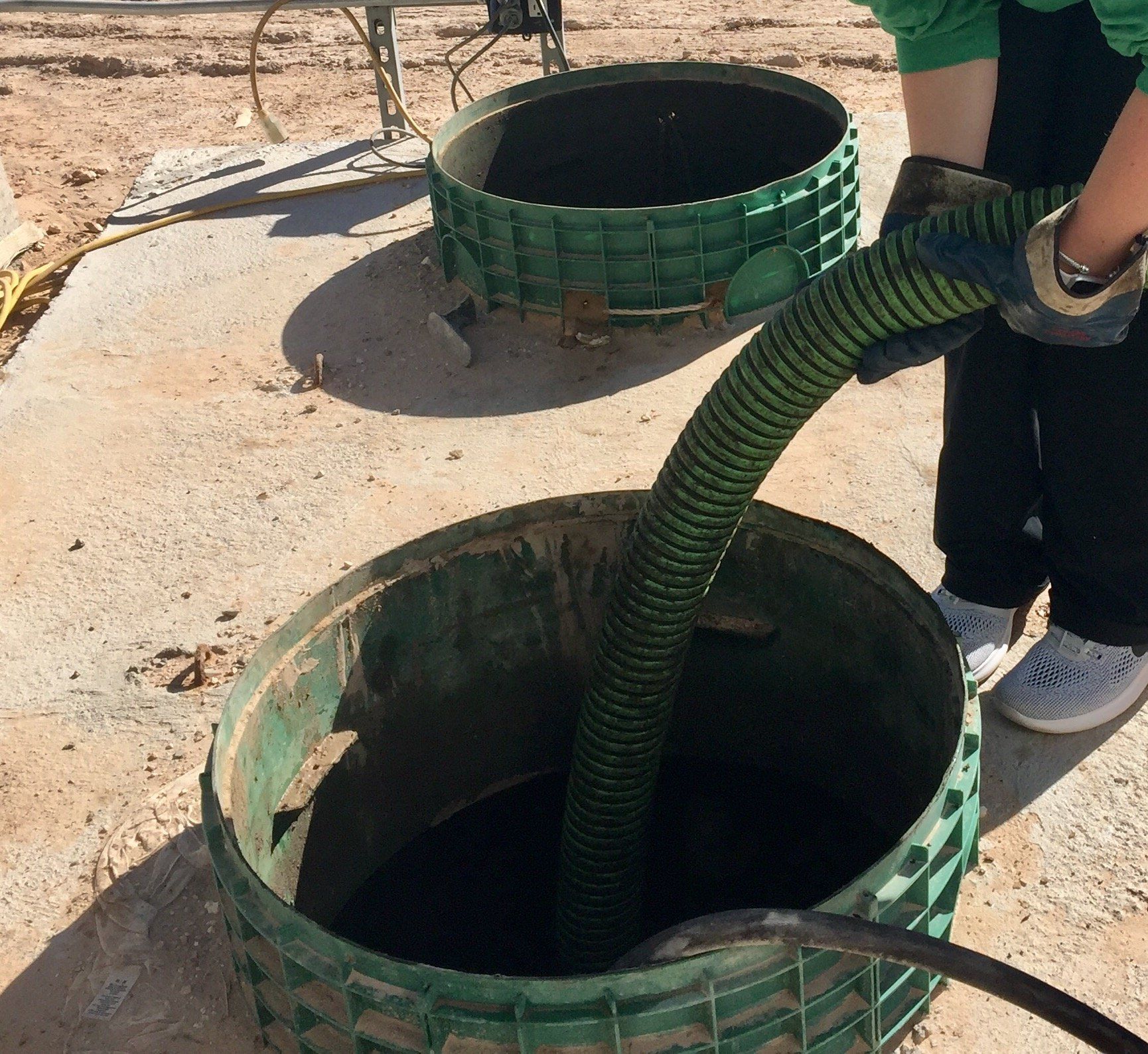 Sand Trap Cleaning