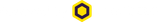 Uma chama amarela e roxa em um fundo branco.