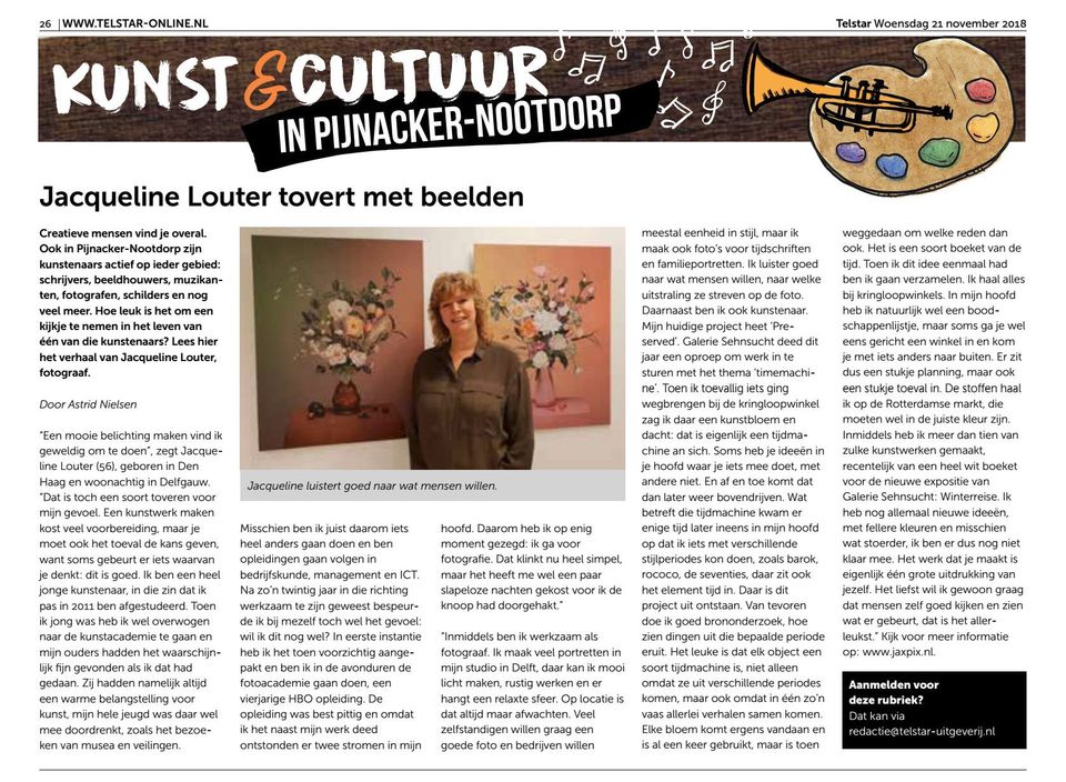 Interview in Telstar