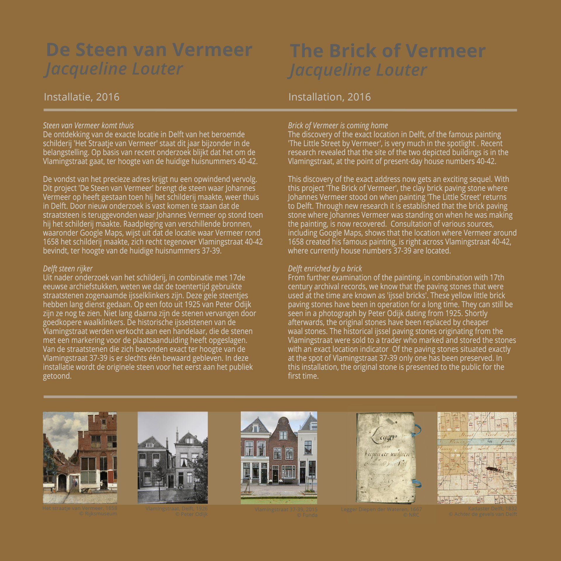 © Jacqueline Louter - De Steen van Vermeer