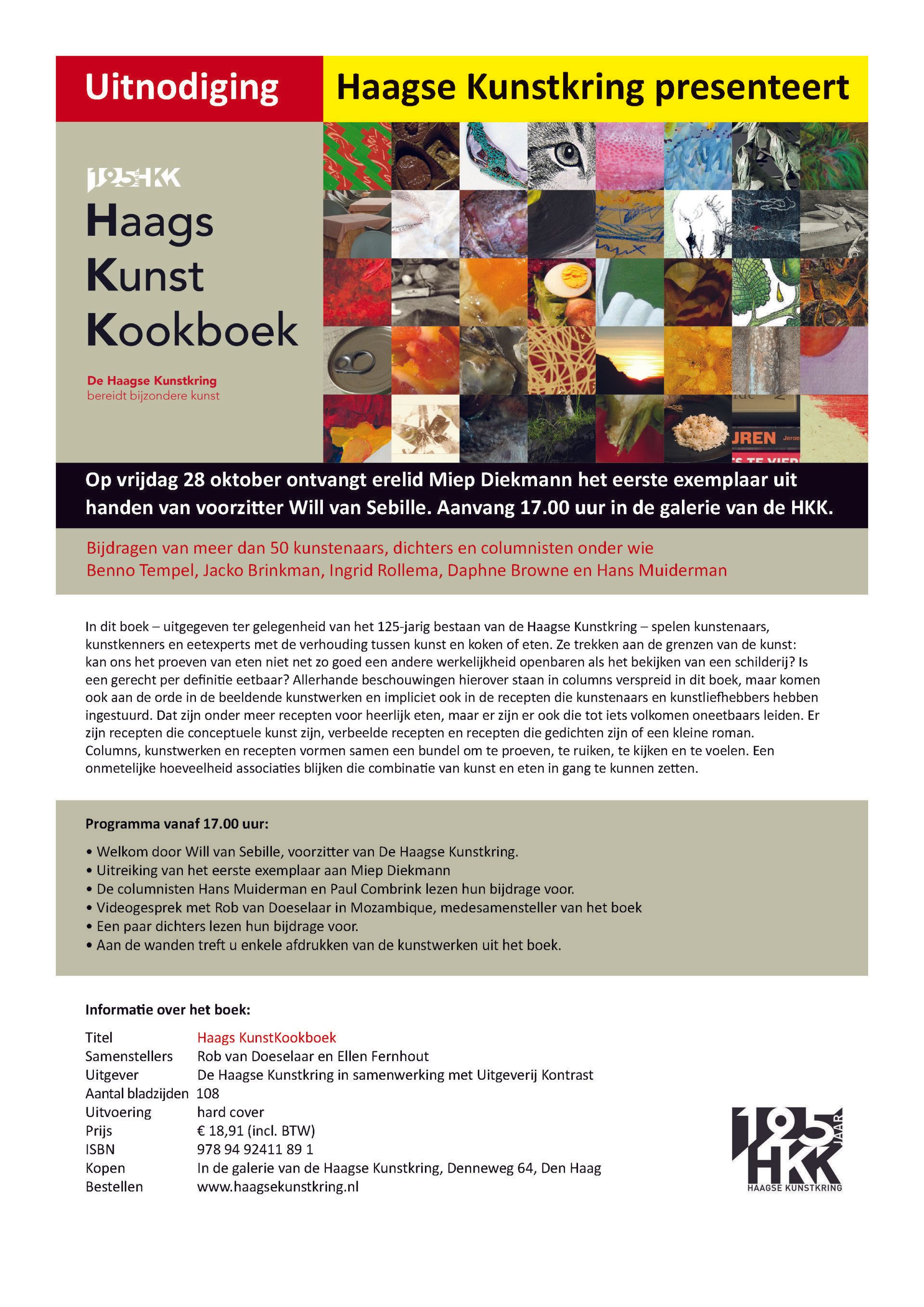 Haags Kunst Kookboek