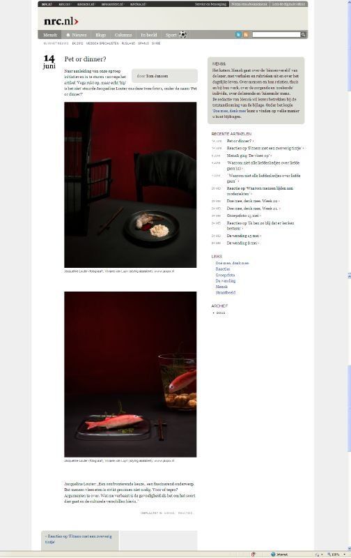 Pet or Dinner - Jacqueline Louter - NRC