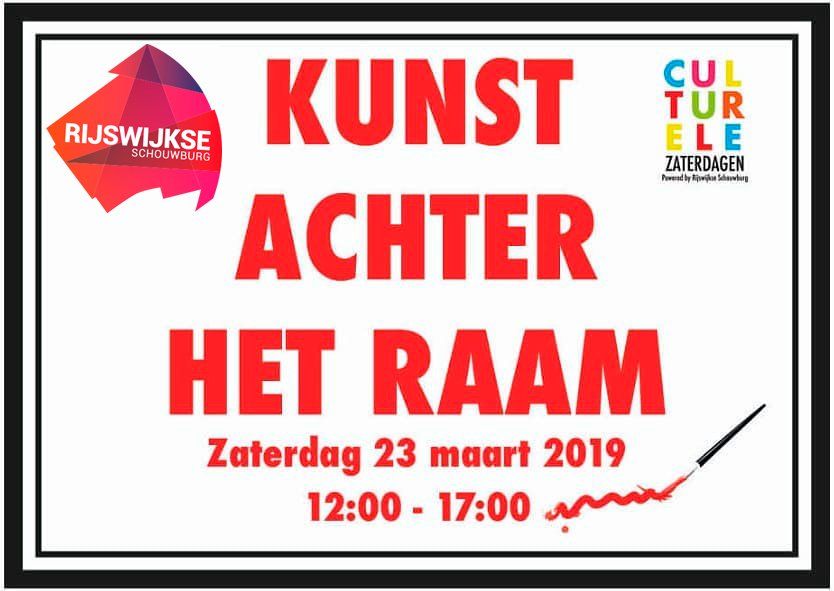 Kunst achter het raam