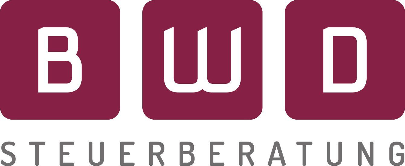 A logo for a company called bwd steuerberatung