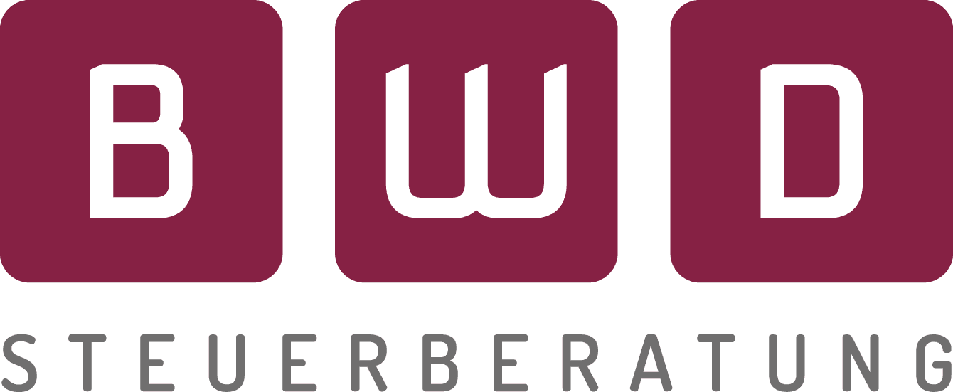 A logo for a company called bwd steuerberatung