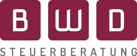 A logo for a company called bwd steuerberatung