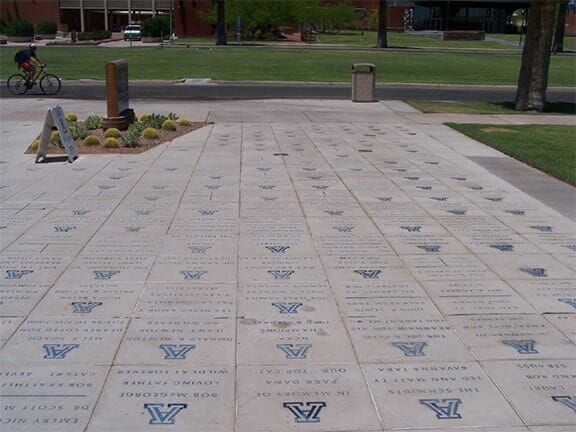 Floor Engraving - Paver Engraving in Tucson, AZ