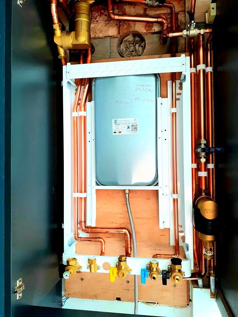 installing new boiler