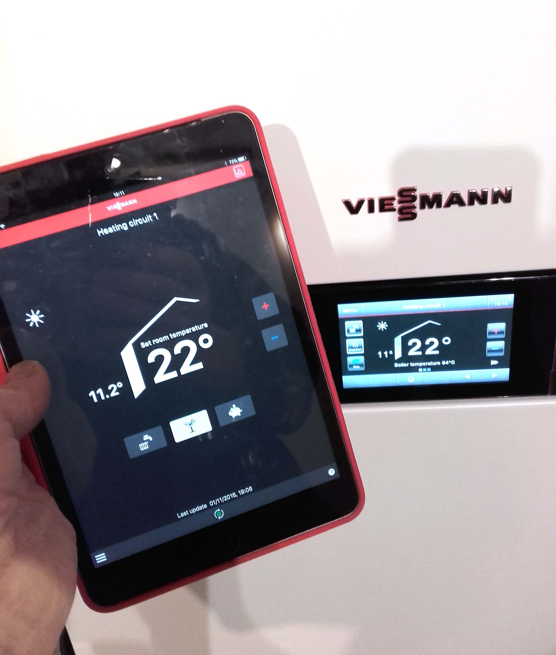 Smart Programmer installation: Viessmann Vitocom Lan 100