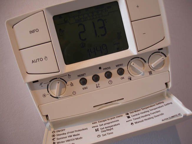 Wireless programmer & thermostat