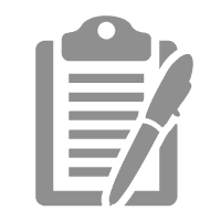 employment application icon application form and pen