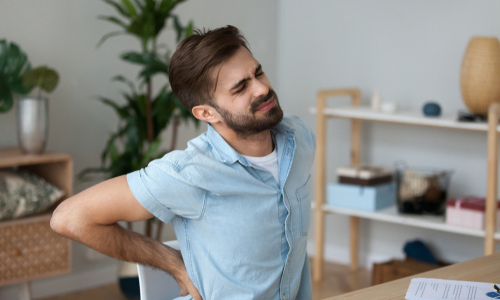 Man with Herniated Disc — Sunnyside, WA — Yakima Valley Chiropractic Center