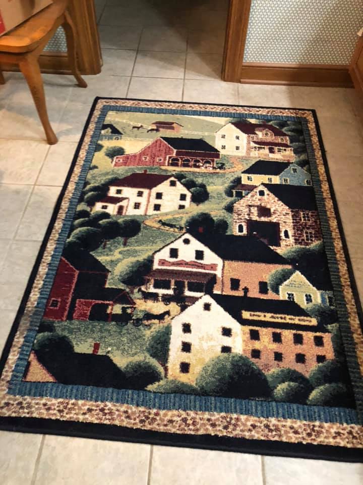 House Design On Carpet — Lancaster, OH — Ewing Steam Cleaning Inc.