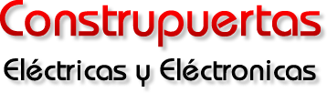Construpuertas Eléctricas y Electrónicas - Logo