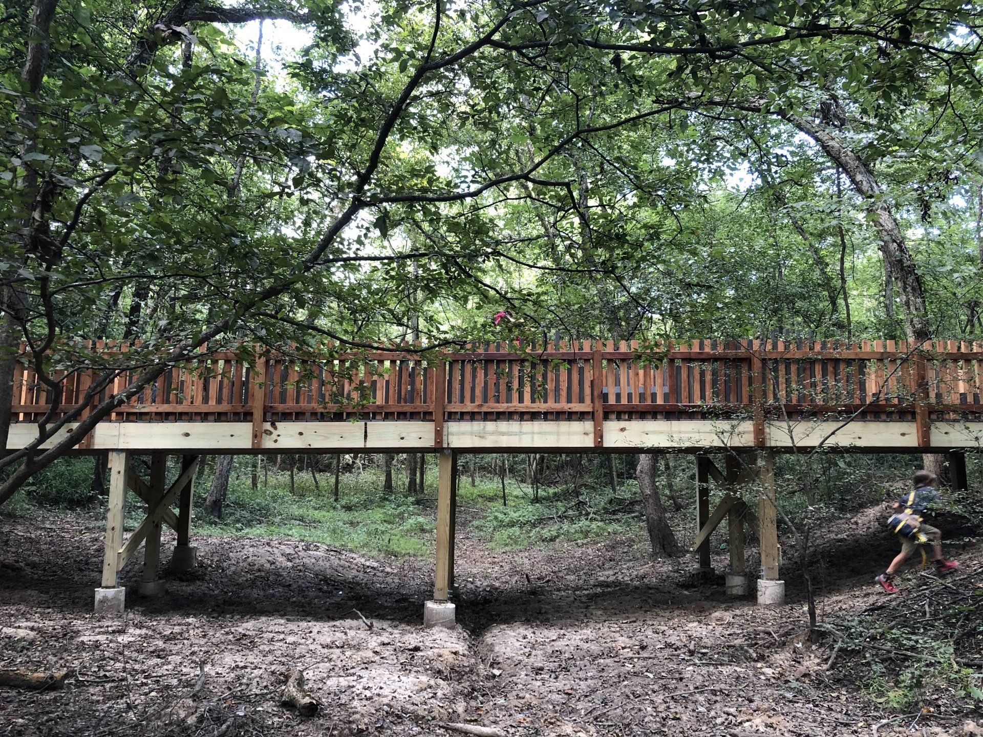 Completed bridge