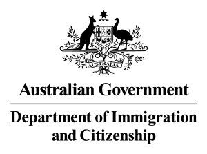 The logo for the Australian Government Department of Immigration & Citizenship