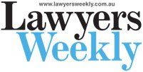 The logo for Lawyers Weekly