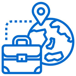 Icona Viaggi di lavoro executive