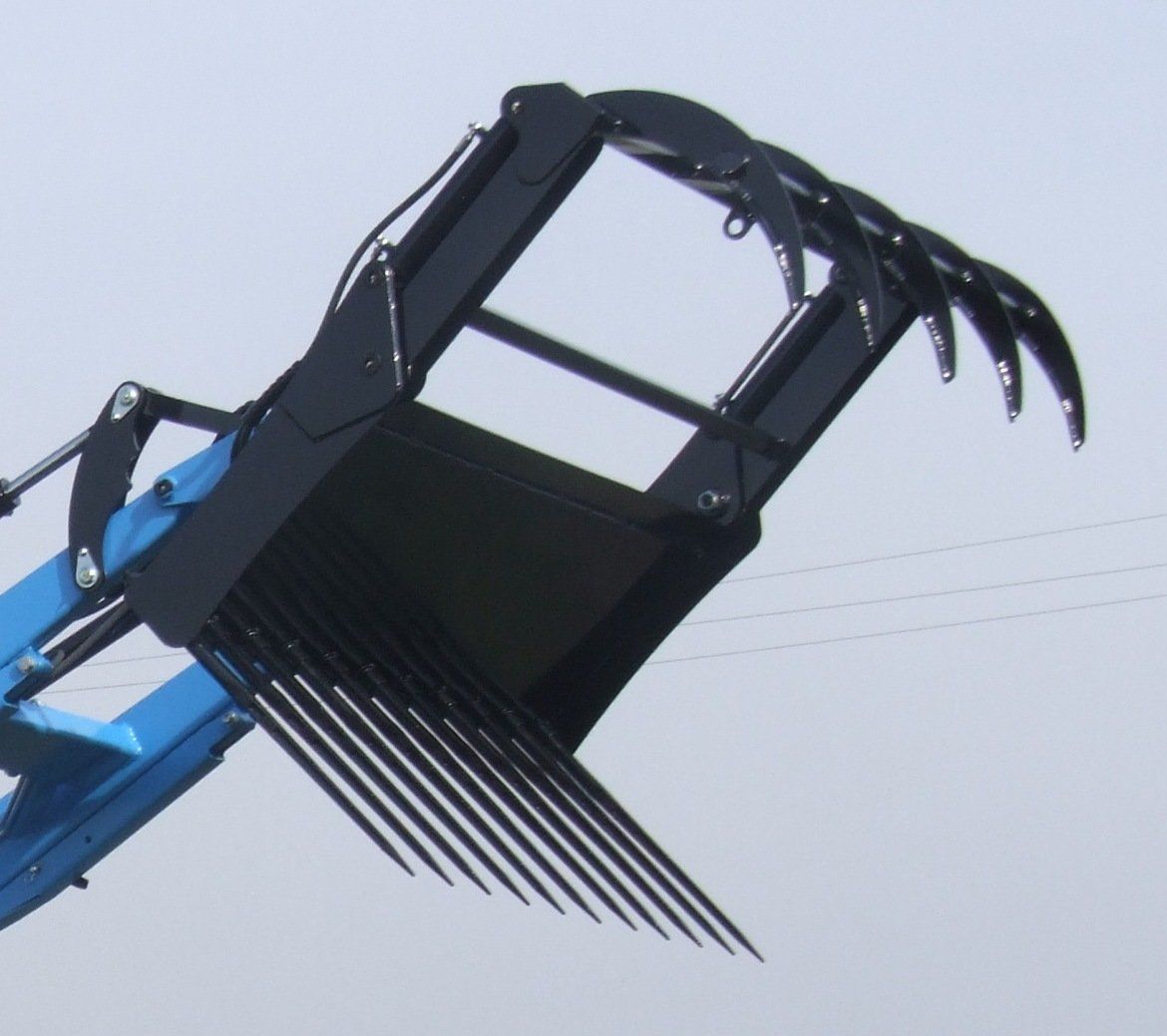 FORK LETAME WITH TRACTOR