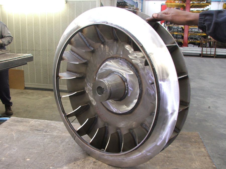 steel fan