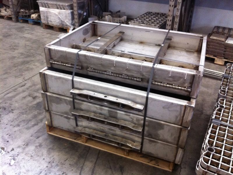 production of furnace doors