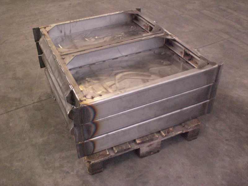 production of furnace doors