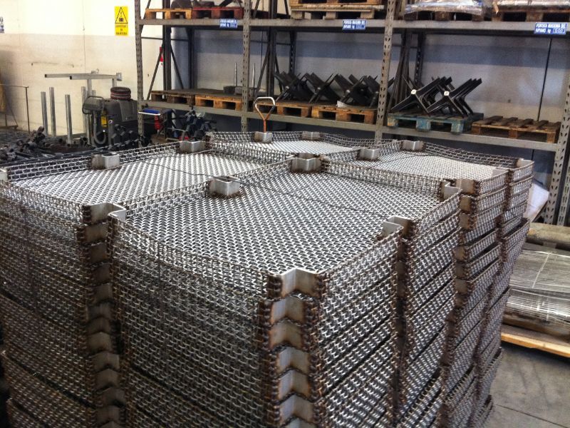 stock di griglie elettrosaldate