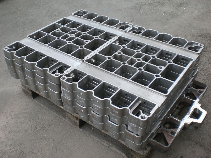 componenti di pianali in acciaio inox
