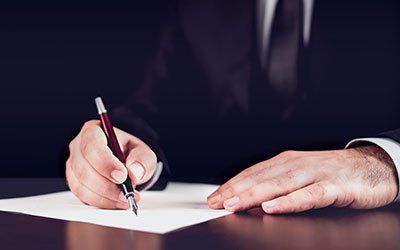 Attorney — Attorney Writing in a Paper in Mooresville, IN Attorney — Attorney Writing in a Paper in Mooresville, IN