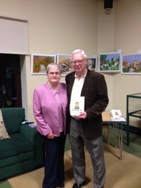 Gerald Rice and his wife Rosemary at the book launch in Trim library (04/11/2014) Gerald Rice and his wife Rosemary at the book launch in Trim library (04/11/2014)
