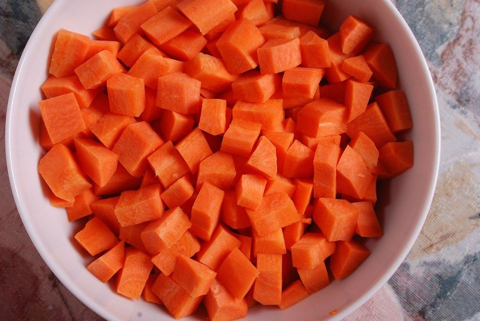 El cubicado de vegetales Cubicado