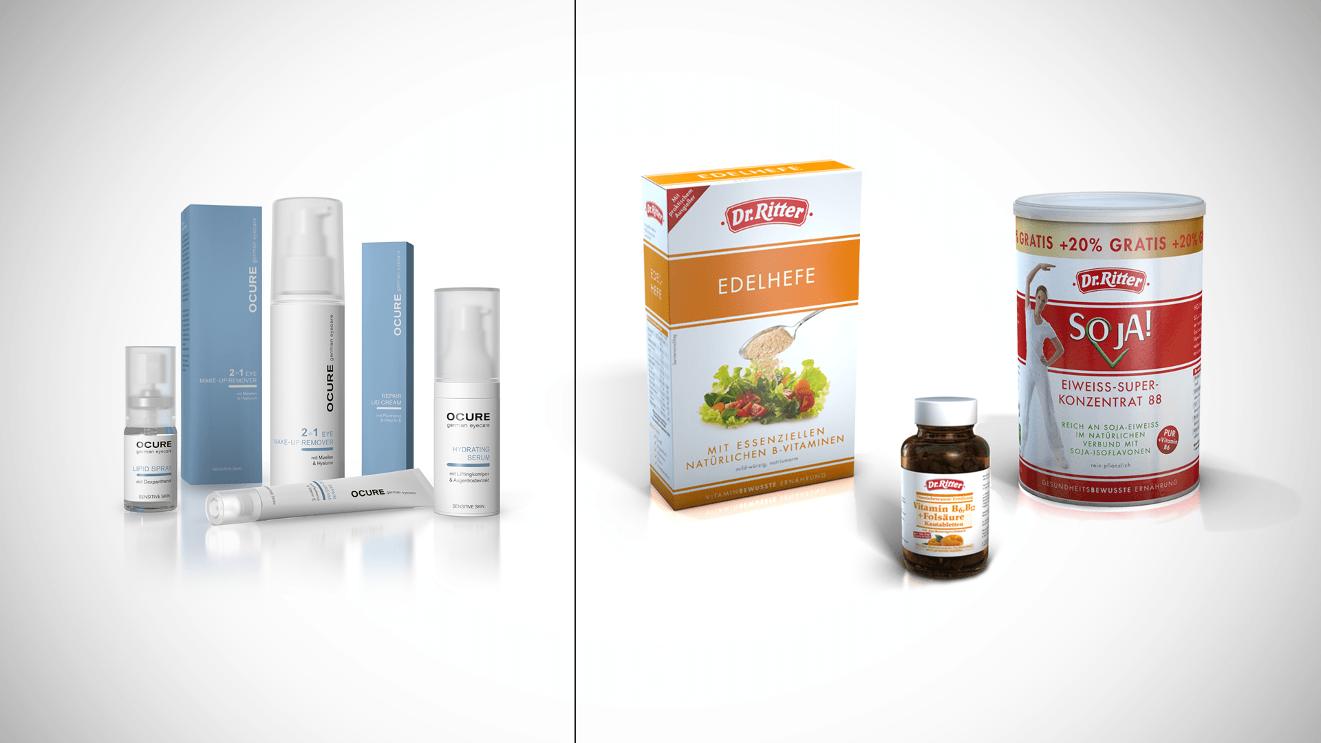 Photorealistic packshots