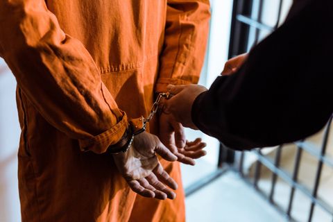 Man in handcuffs