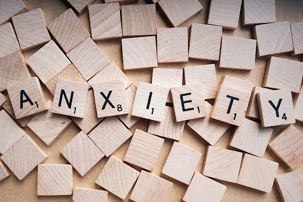Wooden tiles spelling