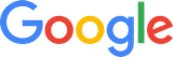 Google logo with blue, red, yellow, and green letters.