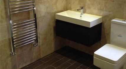 Exquisite bathroom modifications