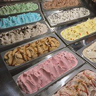 wide range of icecreams