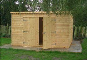 Garden fencing - Aberystwyth, West Wales - M.J Sawmills - Storage Shed Garden fencing - Aberystwyth, West Wales - M.J Sawmills - Storage Shed