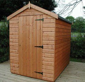 Timber garden furniture - Perthi yard, Llanrhystud, Dyfed - M.J Sawmills - Garden Shed