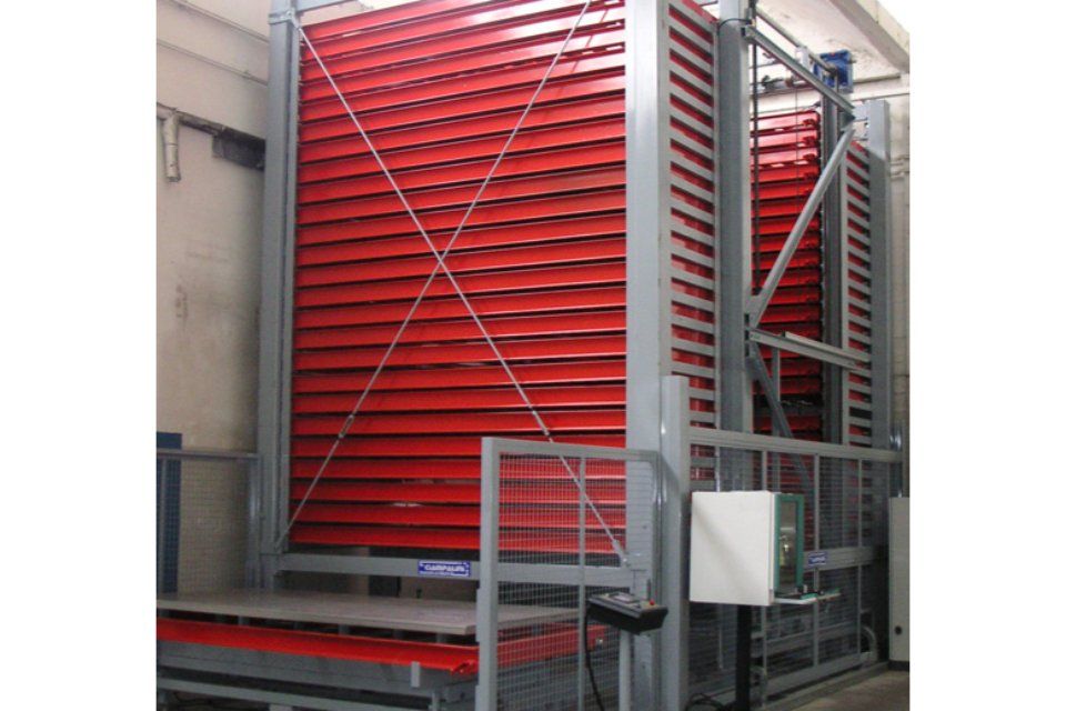Magazzini Automatici Stoccaggio materiale piatto