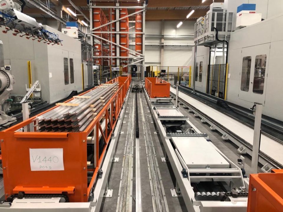 interior del laboratorio de la empresa