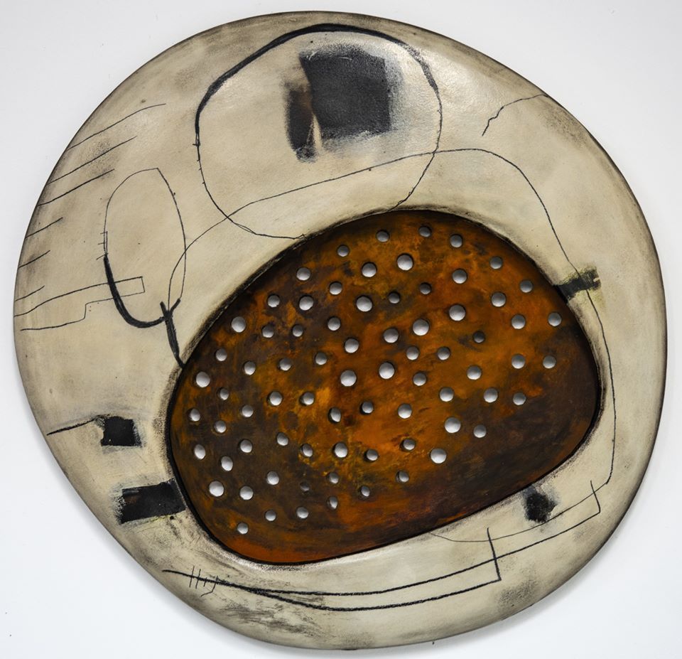 KAHĪ, a painting by Jordi Forniés, part of his 2019 show KISANA at Olivier Cornet Gallery, Dublin