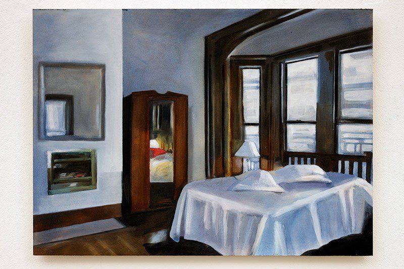 Painting by Darina Meagher at Olivier Cornet Gallery