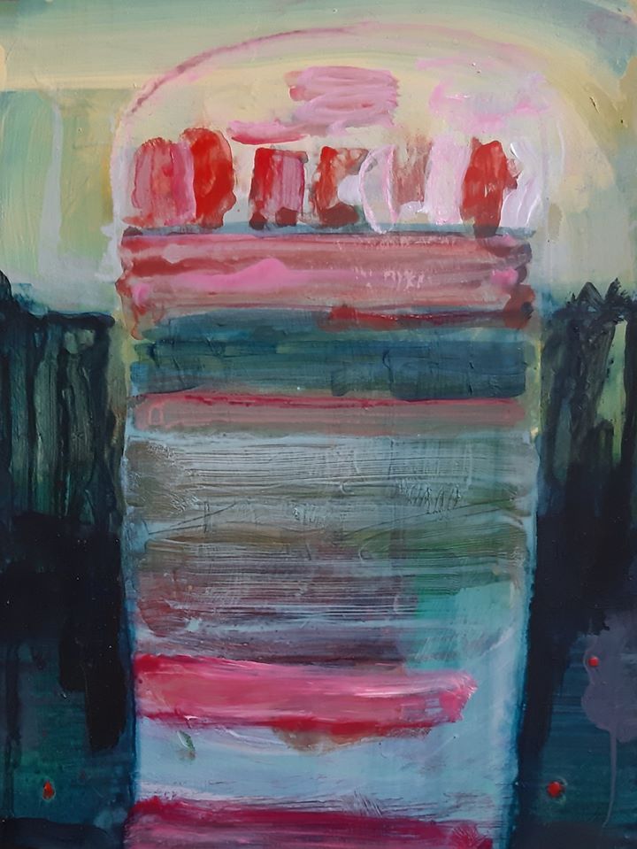 Citadel, a painting by Olivier Cornet Gallery AGA member Mary A. Fitzgerald