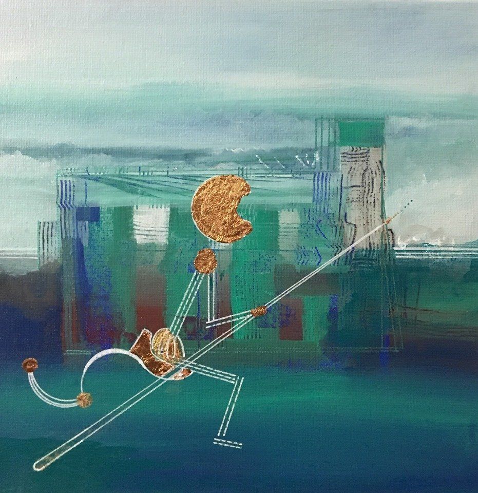 Painting by Nickie Hayden