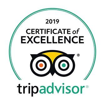 2019 Tripadvisor Certificate of Excellence