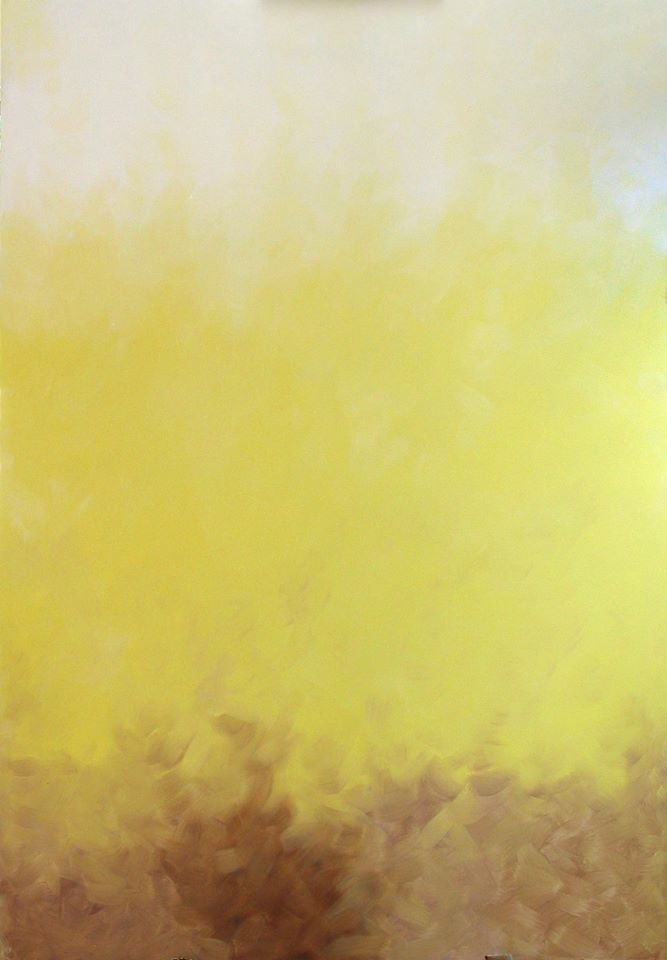 Yellow Flag stage 1 by Yanny Petters, Olivier Cornet Gallery artist